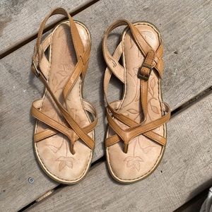 Born Leather strapped Sandals!
